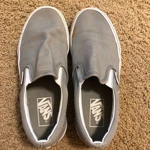 Light grey vans